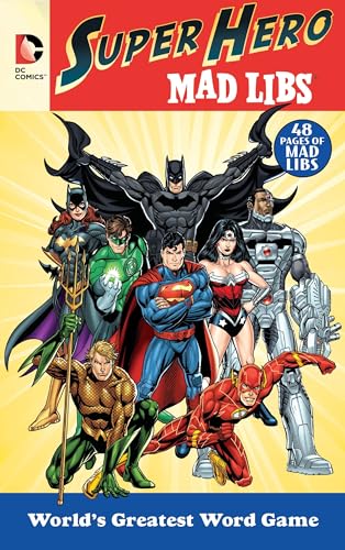 DC Comics Super Hero Mad Libs