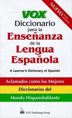 Vox Diccionario Para La Ensenanza De La Lengua Espanola