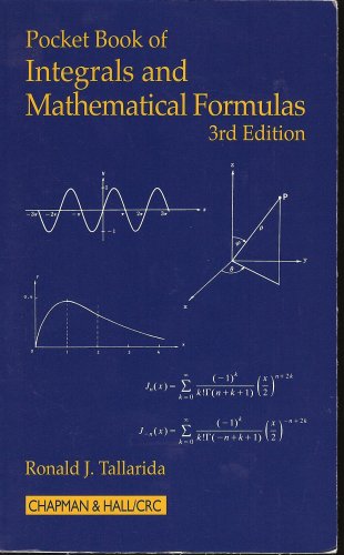 Pocket Book of Integrals and Mathematical Formulas, Third Edition