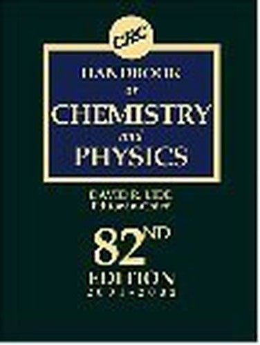 CRC Handbook of Chemistry and Physics, 82nd Edition