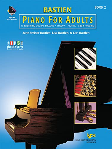 Bastien Piano for Adults Book 2 (with 2 CDs)