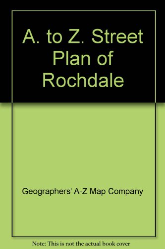 A. to Z. Street Plan of Rochdale