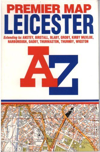 Premier Street Map of Leicester