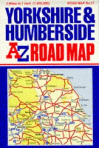 A. to Z. Road Map of Yorkshire and Humberside