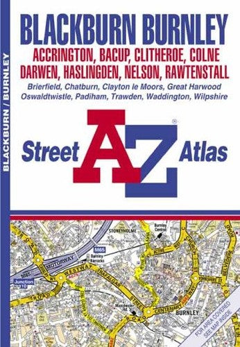 A-Z Blackburn and Burnley Atlas