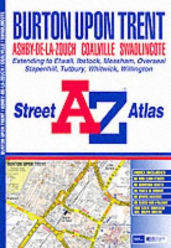A-Z Burton on Trent Street Atlas