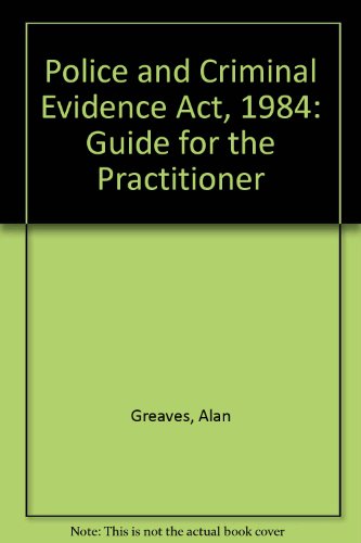 Police and Criminal Evidence Act, 1984