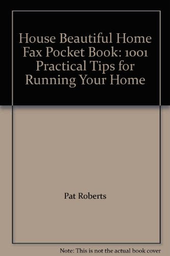 House Beautiful Home Fax Pocket Book