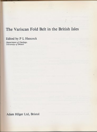 The Variscan Fold Belt in the British Isles,