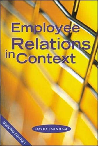 Employee Relations in Context