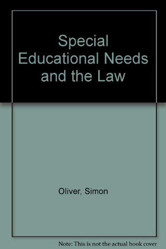 Special Educational Needs and the Law