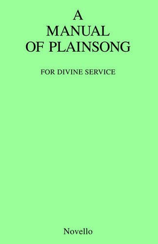 A Manual Of Plainsong
