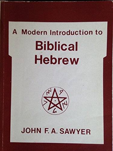 Modern Introduction to Biblical Hebrew