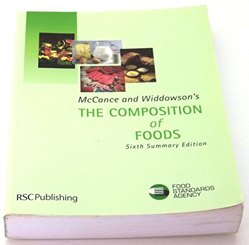 McCance and Widdowson's The Composition of Foods