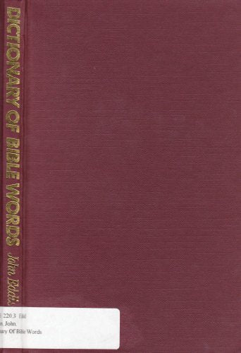 Dictionary of Bible Words