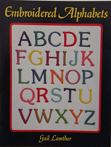 Embroidered Alphabets