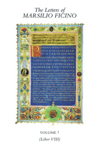 The Letters of Marsilio Ficino