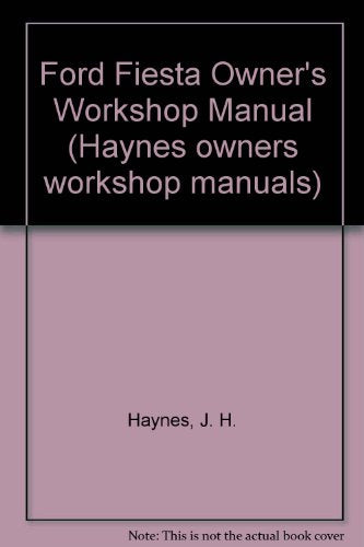 Ford Fiesta Owner's Workshop Manual