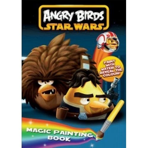 Star Wars Angry Birds Magic Painting Book
