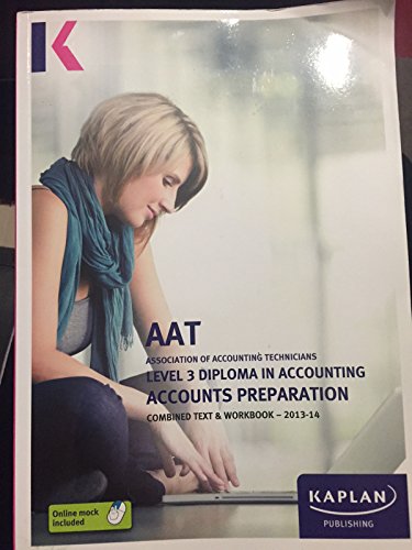 Accounts Preparation (ACPR) - Combined Text and Workbook