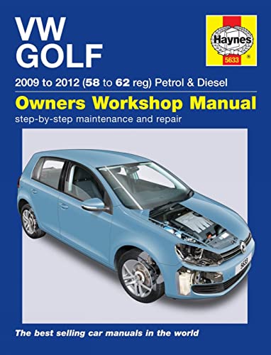 VW Golf Petrol & Diesel (09 - 12) 58 To 62