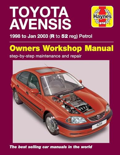 Toyota Avensis Petrol (98 - Jan 03) Haynes Repair Manual