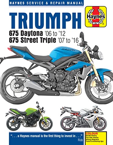 Triumph 675 Daytona (06 - 12) & Street Triple (07 - 16)
