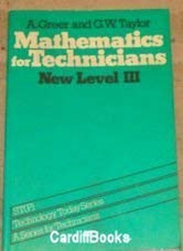 Mathematics for Technicians