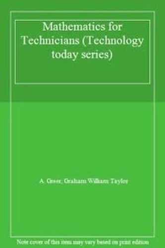 Mathematics for Technicians