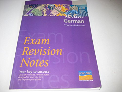 AS/A-level German Exam Revision Notes