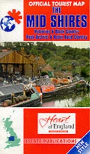 Official Tourist Maps - England: the Mid Shires (Staffordshire, Shropshire Etc)