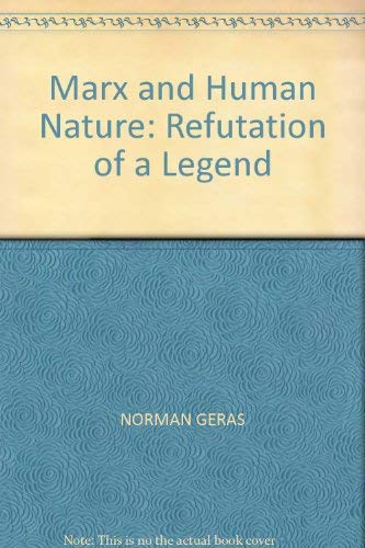 Marx and Human Nature