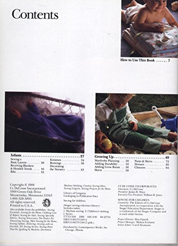 Sewing for Children