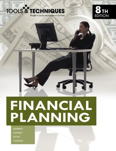 Tools Techniques of Financial Planning Tools and Techniques of Financial Planning
