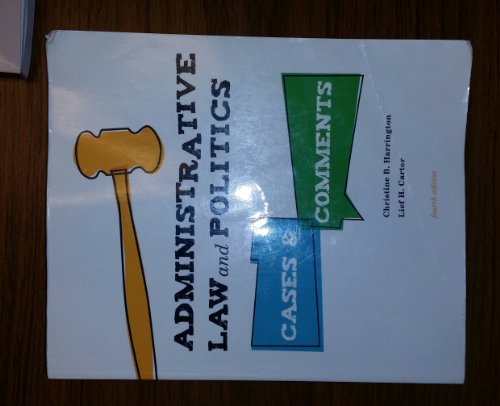 Administrative Law and Politics