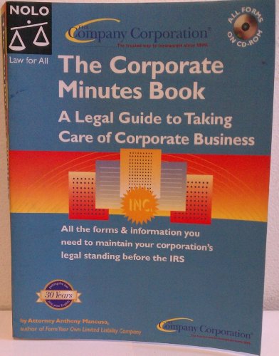 The Corporate Minutes Book