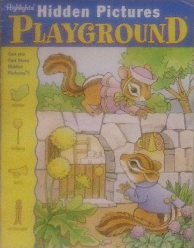 Highlights Hidden Pictures Playground (Mitten - Lollipop - Horn - Clothespin)