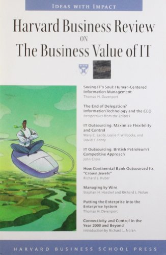 Harvard Business Review on the Business Value of IT