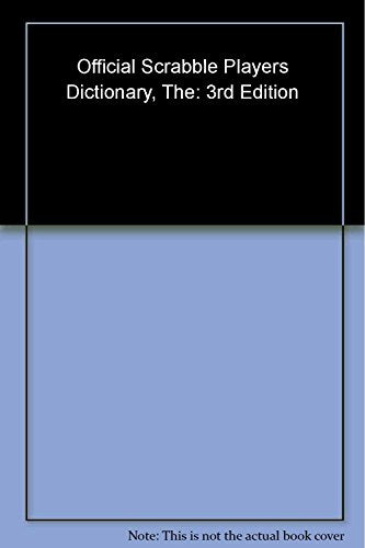 The Official Scrabble Player's Dictionary
