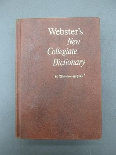 Webster's New Collegiate Dictionary
