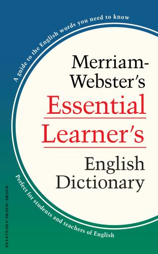 M-W Essential Learner's English Dictionary