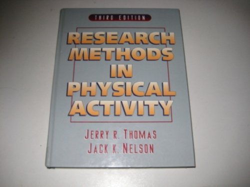 Research Methods in Physical Activity