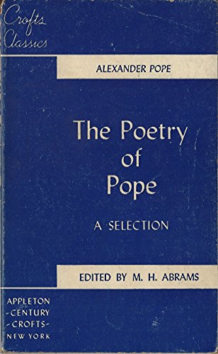 Pope: Poetry of Pope