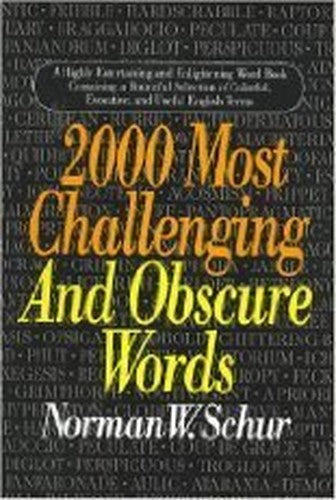 2000 Most Challenging and Obscure Words