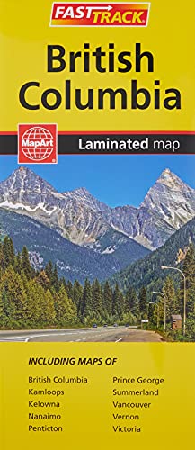 British Columbia Easyfinder: Easy to Handle, Easy to Fold, Durable--Won't Tear, Write On--Wipe Off