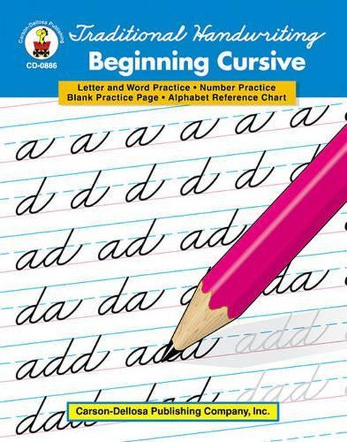 Traditional Handwriting: Beginning Cursive, Grades 2 - 5