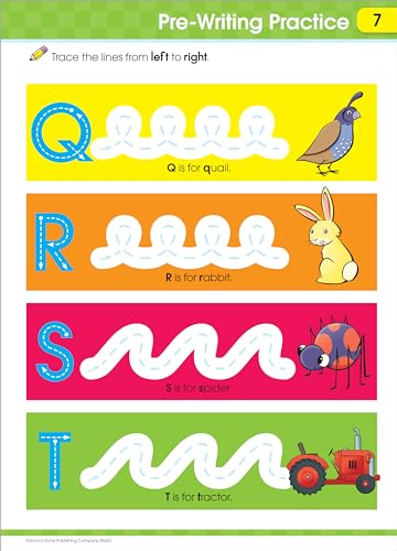 School Zone Get Ready for Kindergarten Workbook
