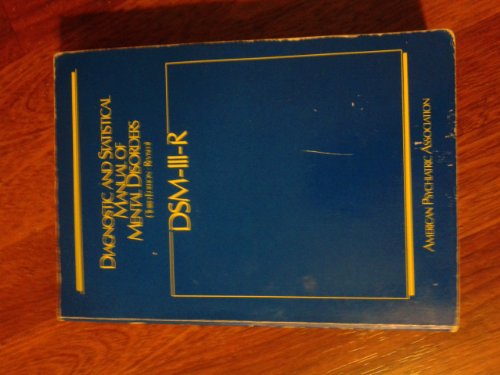 Diagnostic and Statistical Manual of Mental Disorders