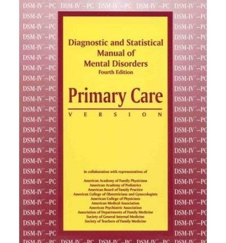 Diagnostic and Statistical Manual of Mental Disorders