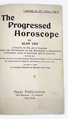 The Progressed Horoscope
